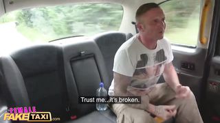 Female Fake Taxi The broken dick anal test fuck