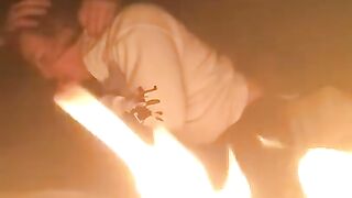 Campfire Blowjob