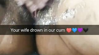 After this Gangbang my Wife Fucks only No-condom and No-pills [cuckold. Snapchat]