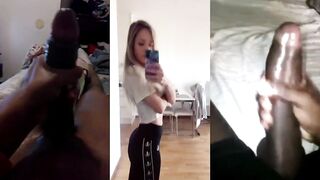 White Females, TikTok, African american Penis compilation