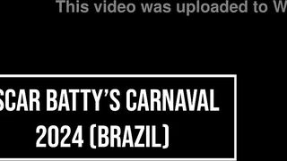 Mambo's Carnaval 2024 Brazil - Sexy girl walks almost naked on street then goes to fuck in orgy party (reverse gangbang 1on4, anal, ATOGM, ATM, gapes, prolapse) OB258