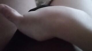 touching my pussy