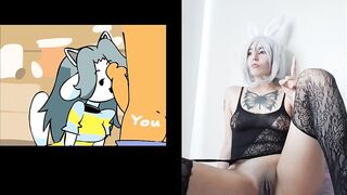 NYAURI1 reacciona a Tems - Minus8 Undertale Tems Animation Uncensored