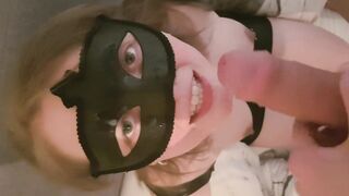 JennyXRated - Naughty Girl Handcuffed Until She Sucks Until facial!