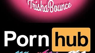 TrishaBounce - BBC Addict - Watch My Pussy Swallow a GIANT BBC Balls Deep - Intense Orgasm