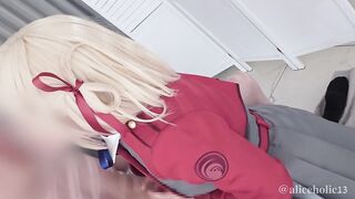 ❤️【aliceholic13】Lycoris recoil Chisato cosplaying | passionate and loving raw sex hentai video.