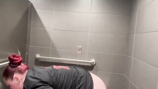 Got caught filming in the bathroom lol