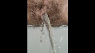 Delicious piss on the last day of period