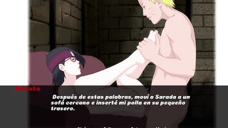 Naruto x Sarada - Naruto fucking the beautiful Sarada - Naruto Family Vacation