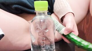 plastic bottle masturbation women 9