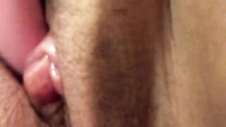 Wet swollen clit