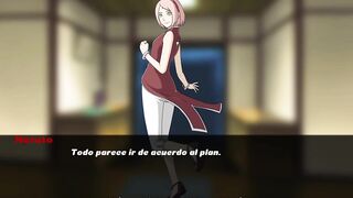 Follando a Sakura mientras Sasuke no esta en casa - NARUTO FAMILY VACATION - [Escena + Descarga]