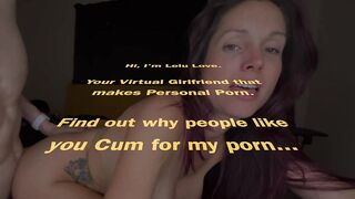 Big tits babe "Cum all over my fucking tits" pussy eating missionary orgasms cum on tits - Lelu Love