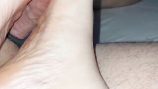 Sexy Amateur Footjob Nice Feet