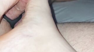 Sexy Amateur Footjob Nice Feet