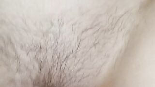 Bottom view of a perfect teen pussy