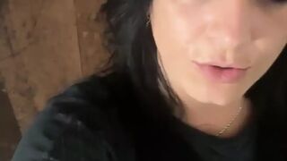 Beautiful Milfycalla with Hungry Pussy Pee in the Toilet, Pissing Close up 182