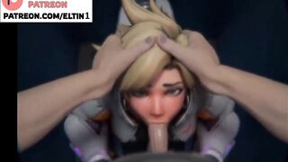 Tracer Hard Fucked For Tickets In Toilet Stall | Best Overwatch Hentai 4k 60fps