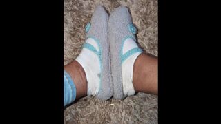 sweaty slipper socks