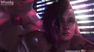 Cyberpunk Animated Judy Compilation 2022 Ws