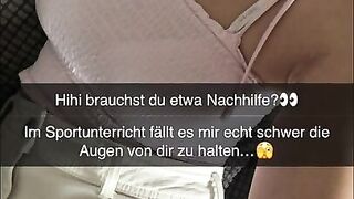 Ich habe meine heiße Lehrerin bei Snapchat gefunden, sie hat ein crush auf mich