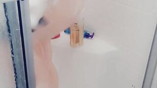 Amateur shower masterbation part 1