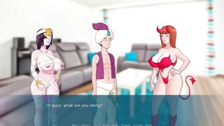 Sexnote 0.12 _pt.53 - Blowjob by the Complete Trio