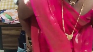 Indian Pink Sadi Wali Bhabhi Fuck Her Boyfriend with Cheating