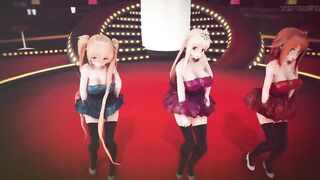 Mmd R-18 Anime Girls Sexy Dancing Clip 325