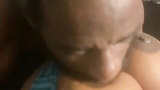 NASTY TITTY SUCKING WITH FREAKY TONGUE KISSING!!!!!!!!