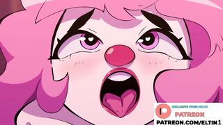 Cute Clown Girl Hot Fucking On Birthday Party | Best Cartoon Hentai 4k 60fps