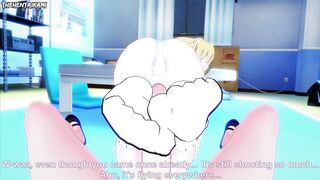 Nijika Ijichi from Bocchi the Rock! Gives You A Footjob Hentai POV