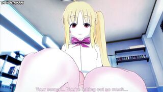 Nijika Ijichi from Bocchi the Rock! Gives You A Footjob Hentai POV