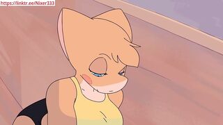 Lesbian Futa Furry hentai animation