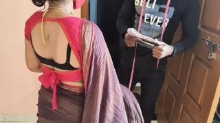 Indian Tailor Fucks His Customer in Home and Sucked Her Boobs and Ass