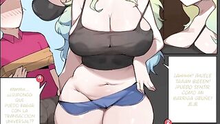 Recibiendo Una Buena Follada de Lucoa - Comic Porno de Dragon Miad