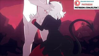 Guy Passes Hot Level With Devil Girl And Big Cumshot | Best Cartoon Hentai 4k 60fps