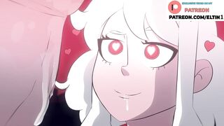 Guy Passes Hot Level With Devil Girl And Big Cumshot | Best Cartoon Hentai 4k 60fps