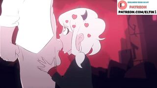 Guy Passes Hot Level With Devil Girl And Big Cumshot | Best Cartoon Hentai 4k 60fps