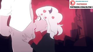 Guy Passes Hot Level With Devil Girl And Big Cumshot | Best Cartoon Hentai 4k 60fps