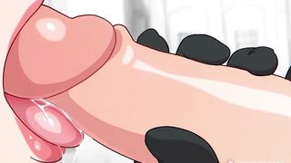 neir autonoma hentai 2B getting creampied in her tight asshole 2В animation