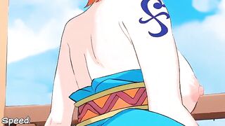 A Sex Simulator with The Beautiful Nami from One Piece - Oh My Waifu