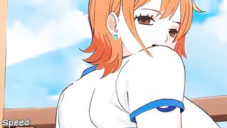 A Sex Simulator with The Beautiful Nami from One Piece - Oh My Waifu