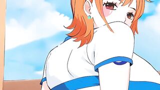 A Sex Simulator with The Beautiful Nami from One Piece - Oh My Waifu