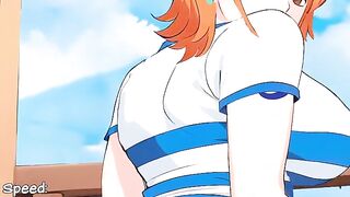 A Sex Simulator with The Beautiful Nami from One Piece - Oh My Waifu