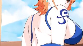 A Sex Simulator with The Beautiful Nami from One Piece - Oh My Waifu