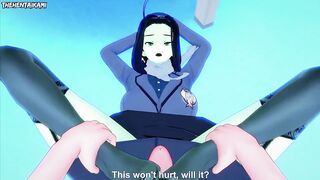 Shego from Kim Possible Gives You A Footjob Hentai POV