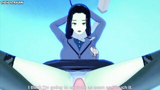 Shego from Kim Possible Gives You A Footjob Hentai POV