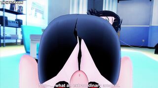 Mavis Dracula from Hotel Transylvania Gives You A Footjob Hentai POV