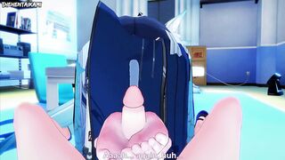 Feixiao from Honkai Star Rail Gives You A Footjob Hentai POV